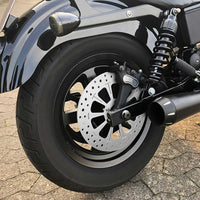 Custom Chrome HARLEY 11.5" POLISHED STEELESS STEEL REAR BRAKE ROTOR