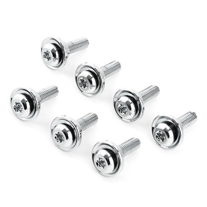 Custom Chrome HARLEY BUTTON HEAD FRONT TORX PAN HEAD SCREW M8 FITS 09-UP MODELS