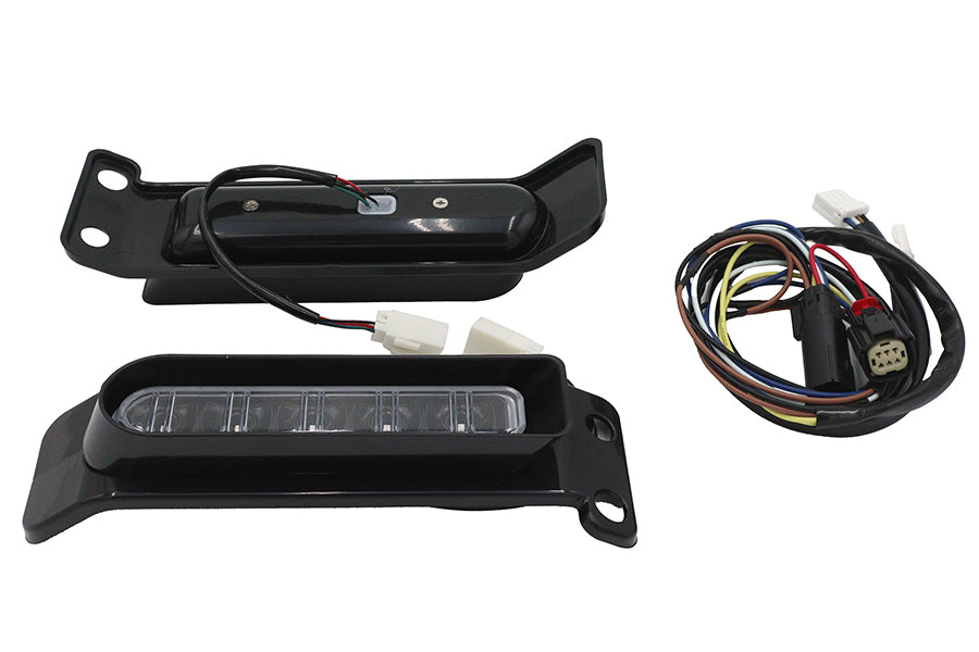 HARLEY Auxiliary Saddlebag LED Lamp Kit Fits 2014-UP FLHTCU,