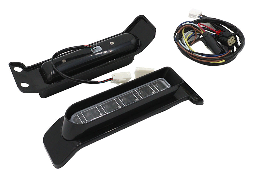 HARLEY Auxiliary Saddlebag LED Lamp Kit Fits 2014-UP FLHTCU,