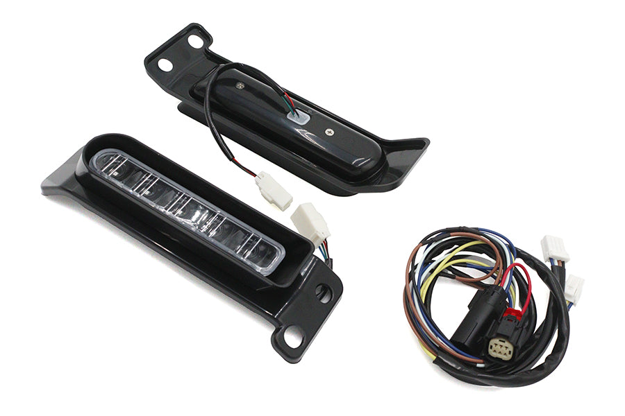 HARLEY Auxiliary Saddlebag LED Lamp Kit Fits 2014-UP FLHTCU,
