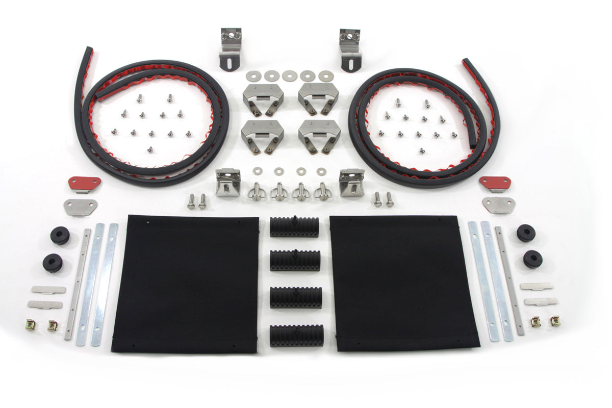 HARLEY Saddlebag Hardware Kit fits 1993-2013 FLH,