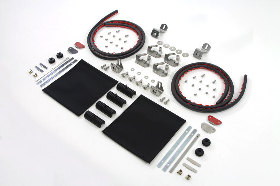 HARLEY Saddlebag Hardware Kit fits 1993-2013 FLH,