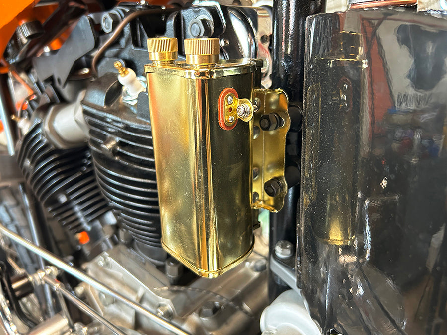 HARLEY Zündspulen-Halterungssatz Parkerisiert Passend für 1936-1940 EL, 1941-1947 FL, 1938-1947 UL,