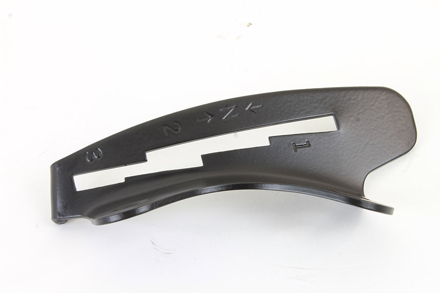 HARLEY Schwarze linke Tank-Handschaltung passend für 1937-1946 UL, 3-Gang 1937-1946 EL, 3-Gang