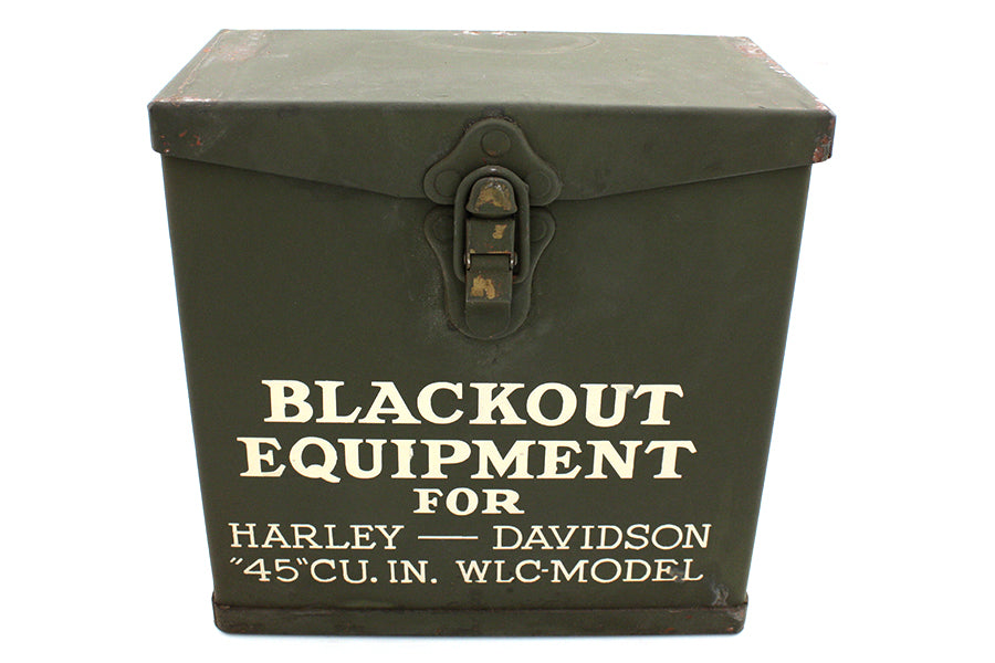 HARLEY Army Blackout Box Passend für 1941-1945 WLA,