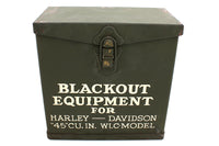 HARLEY Army Blackout Box Passend für 1941-1945 WLA,