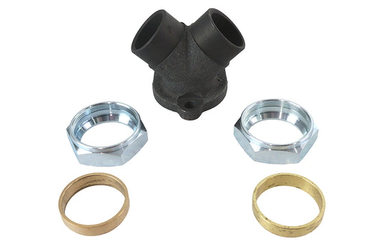 HARLEY 45 Zoll Ansaugkrümmer Kit Passend für 1937-1973 G, 1937-1952 WL,