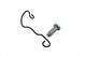 HARLEY Zinc Clevis Pin with Spring Clip fits 1936-1940 EL,  1941-1984 FL,  1937-1948 UL,  1929-1952 WL,