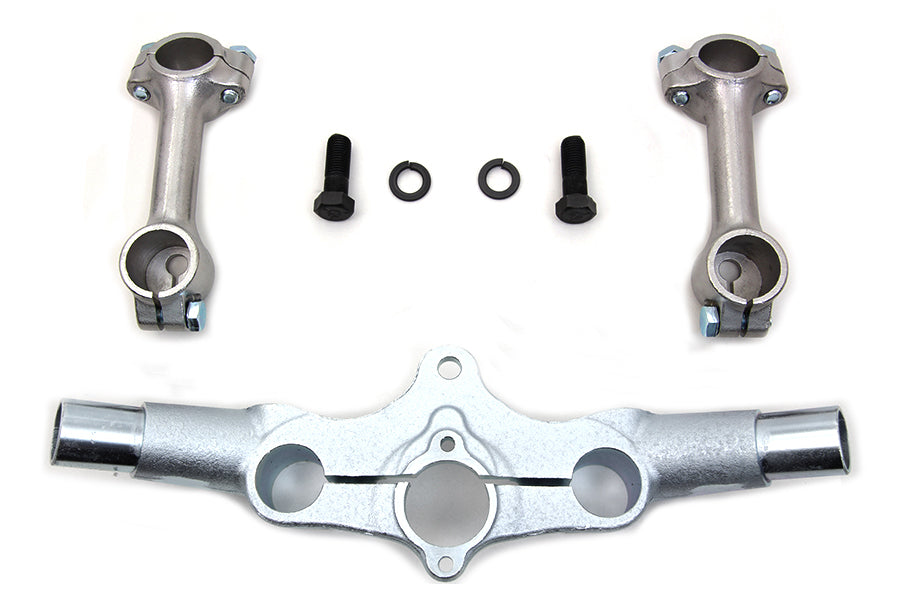 HARLEY Stelling Spring Fork Offset Lenkererhöhungssatz Passend für 1946-1948 EL, 1946-1948 FL, 1946-194