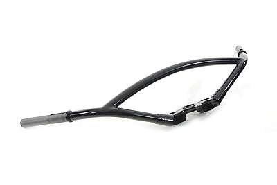 HARLEY Hollywood Style Inline Handlebars Black fits 1936-1940 EL,  1941-1945 FL,  1936-1952 WL,  1936-1958 G,  1938-1945 UL,