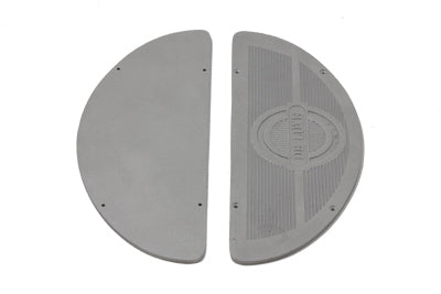 HARLEY Deluxe Trittbrett-Einlage Aluminium Passend für 1940-1965 FL, 1940-1952 WL, 1940-1973 G, 1940-194