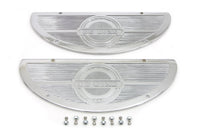 HARLEY Deluxe Trittbrett-Einlage Chrom Passend für 1940-1965 FL, 1940-1952 WL, 1940-1973 G, 1940-1947