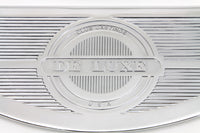 HARLEY Deluxe Trittbrett-Einlage Chrom Passend für 1940-1965 FL, 1940-1952 WL, 1940-1973 G, 1940-1947