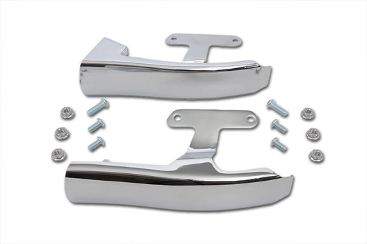 HARLEY Chrome Saddlebag Filler Strip Set Fits 2009-2013 FLT,