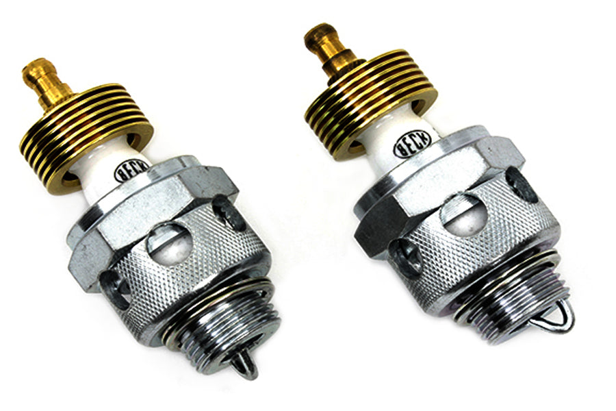 HARLEY Globe 18mm Zündkerzen-Kit Passend für 1936-1947 EL, 1941-1947 FL, 1937-1947 UL,
