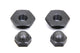 HARLEY Spring Fork Rod Top Nut Set Parkerized fits 1936-1948 EL,  1936-1952 WL,  1936-1957 G,  1937-1948 UL,  1941-1948 FL,