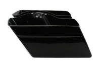 HARLEY Schwarze Satteltaschenunterteile passend für 1985–1992 FLT,
