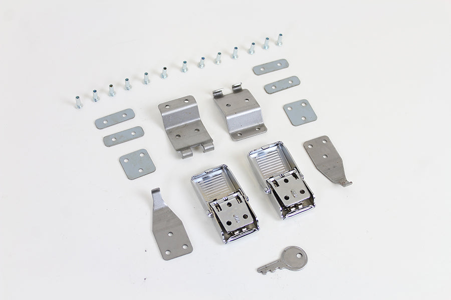 HARLEY 1964-1968 FL Saddlebag Lock Kit Fits 1964-1968 FL,   1964-1968 XLH,