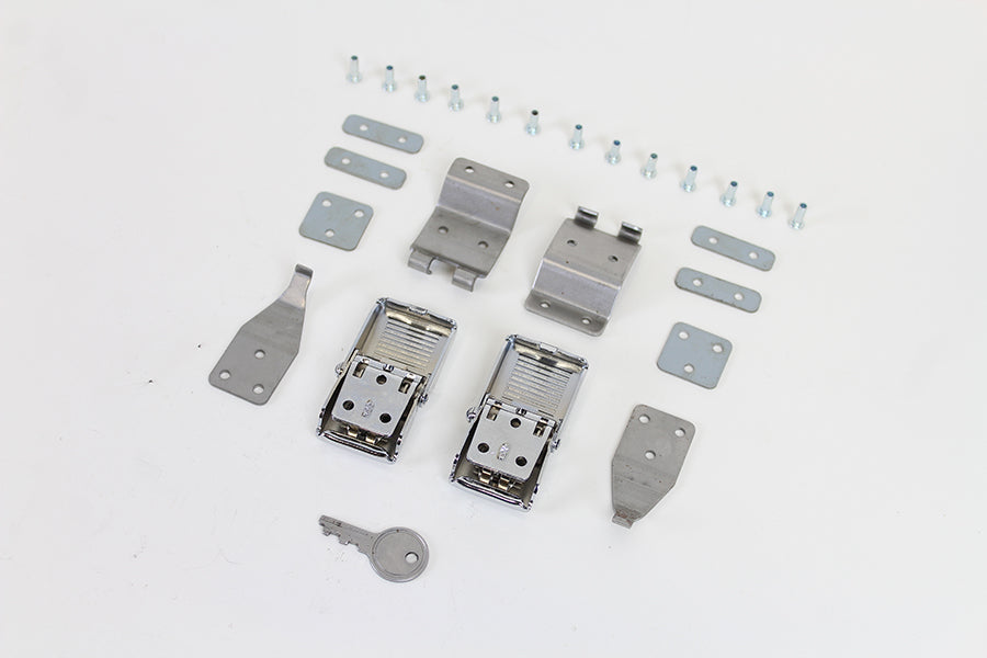 HARLEY 1964-1968 FL Saddlebag Lock Kit Fits 1964-1968 FL,   1964-1968 XLH,