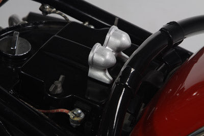 HARLEY Zündkerzenhalter aus poliertem Aluminium Passt für 1936-1952 EL, 1941-1964 FL,