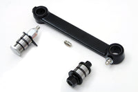 HARLEY Black Front Brake Shackle Bar Kit fits 1941-1957 G,  1941-1948 FL,  1941-1948 UL,  1941-1948 EL,