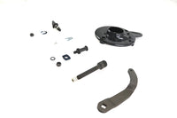HARLEY 45 Zoll WL Bremsankerplatte hinten schwarz passend für 1941-1952 WL,