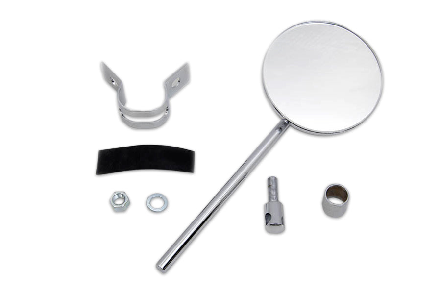 HARLEY Replica Round Mirror Chrome fits 1922-1953 Chief,   1920-1946 Scout,