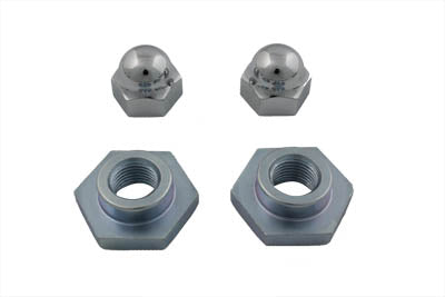 HARLEY Rod Nut Kit, 1/2 inch x 20 TPI fits 1937-1948 UL,   1936-1948 EL,   1941-1948 FL,   1936-1952 WL,   1936-1957 G,