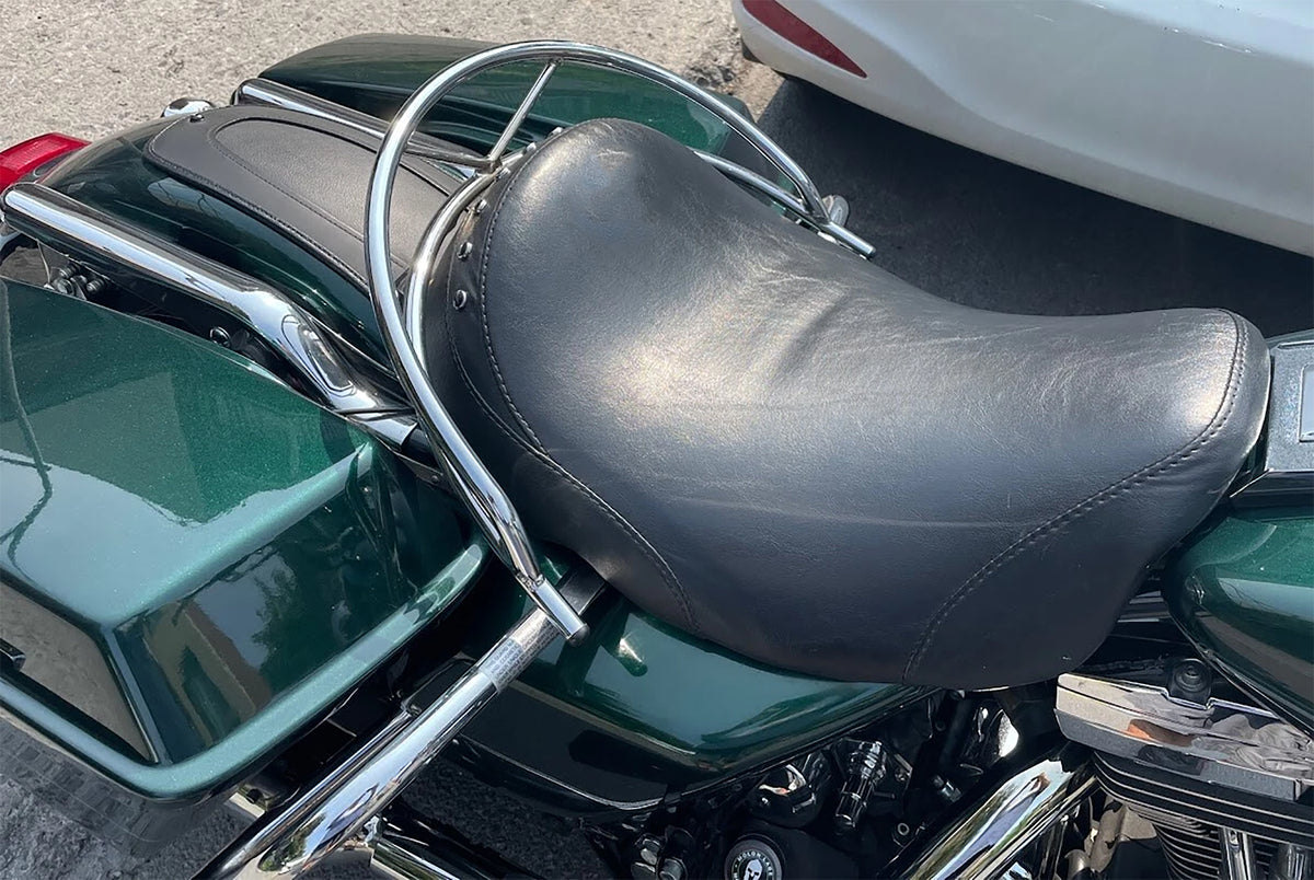 Chrome Solo Seat Handrail fits FLT 1997-2012