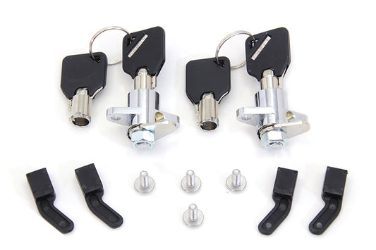 HARLEY Saddlebag Lock and Key Kit fits 1993-2013 FLT,
