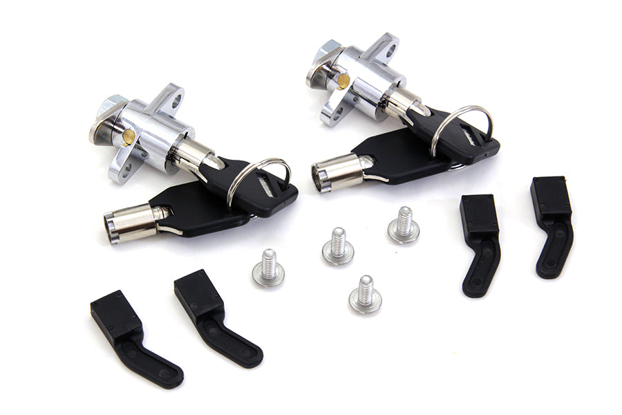 HARLEY Saddlebag Lock and Key Kit fits 1993-2013 FLT,