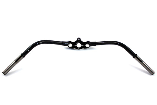 HARLEY Replica Speedster Handlebar Black fits 1936-1940 EL,  1941-1945 FL,  1936-1952 WL,  1936-1958 G,  1938-1945 UL,