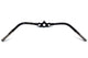 HARLEY Replica Speedster Handlebar Black fits 1936-1940 EL,  1941-1945 FL,  1936-1952 WL,  1936-1958 G,  1938-1945 UL,