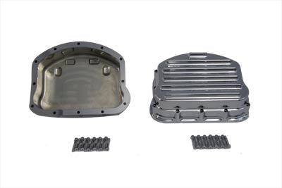 HARLEY Verrippte Panhead Ventildeckel-Set Chrom Passend für 1948-1965 FL,