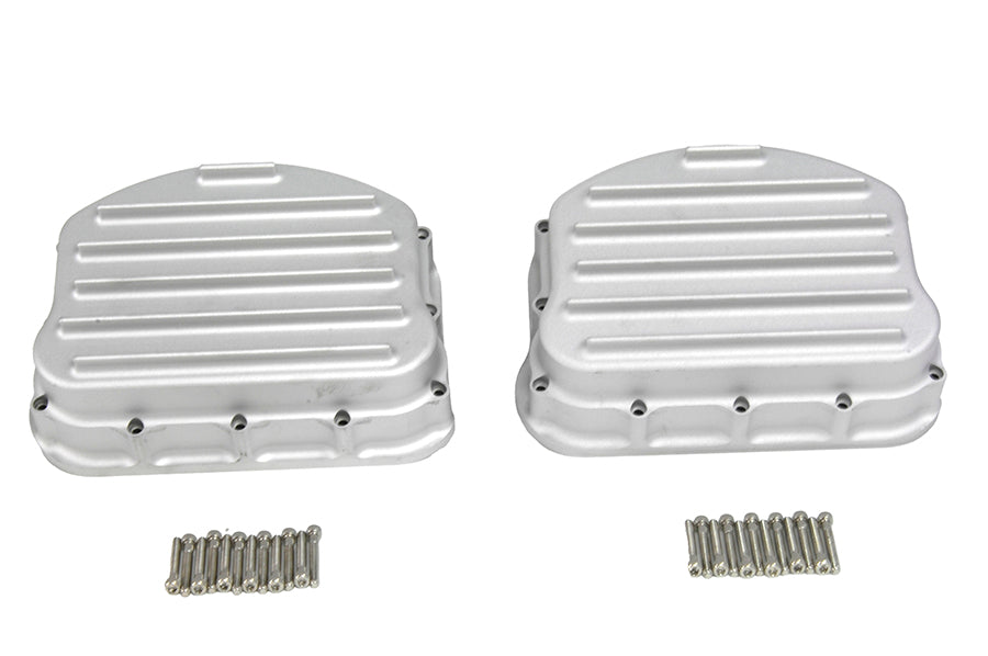 HARLEY Vollgeripptes Panhead Kipphebelgehäuse-Abdeckungssatz Passend für 1948-1965 FL,