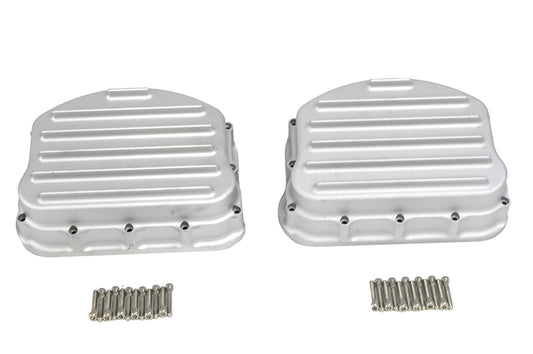 HARLEY Full Finned Panhead Rocker Box Cover Set Fits 1948-1965 FL,