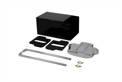 HARLEY Batteriegehäuse-Kit mit Deckel und Stangen Passend für 1941-1964 FL, 1936-1952 EL, 1937-1948 U,