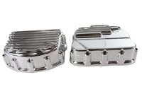 HARLEY Finned Panhead Ventildeckelsatz poliert, passend für 1948-1965 FL,