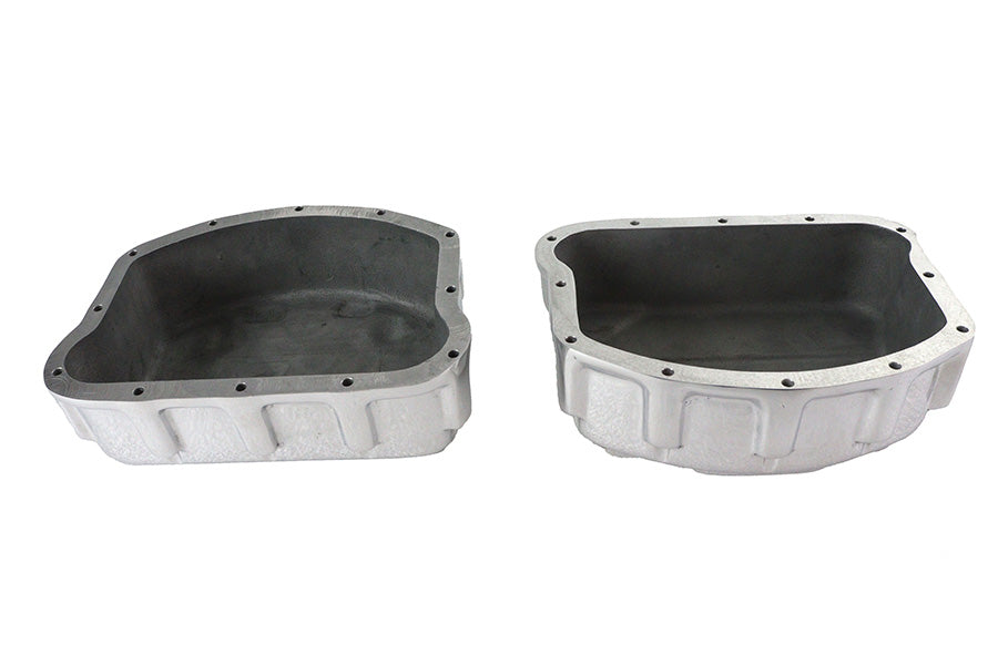 HARLEY Finned Panhead Ventildeckelsatz poliert, passend für 1948-1965 FL,