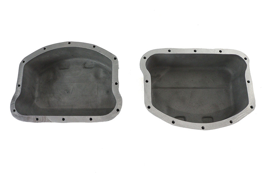 HARLEY Finned Panhead Ventildeckelsatz poliert, passend für 1948-1965 FL,