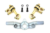 HARLEY Brass Flanders Riser Kit fits 1936-1948 EL,  1936-1952 W,  1936-1957 G,  1941-1945 FL,