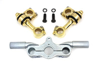 HARLEY Brass Flanders Riser Kit fits 1936-1948 EL,  1936-1952 W,  1936-1957 G,  1941-1945 FL,