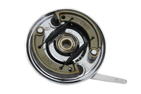 HARLEY Dual Cam Bremsankerplatte verchromt Passend für 1937-1948 UL, 1936-1940 EL, 1941-1948 F