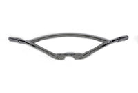 HARLEY Chrome Hollywood Style Offset Handlebars fits 1946-1948 UL,  1946-1948 EL,  1946-1948 FL,