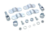 HARLEY Windshield Clamp Kit Zinc fits 1936-1948 U,  1936-1952 W,  1936-1940 EL,  1941-1949 FL,