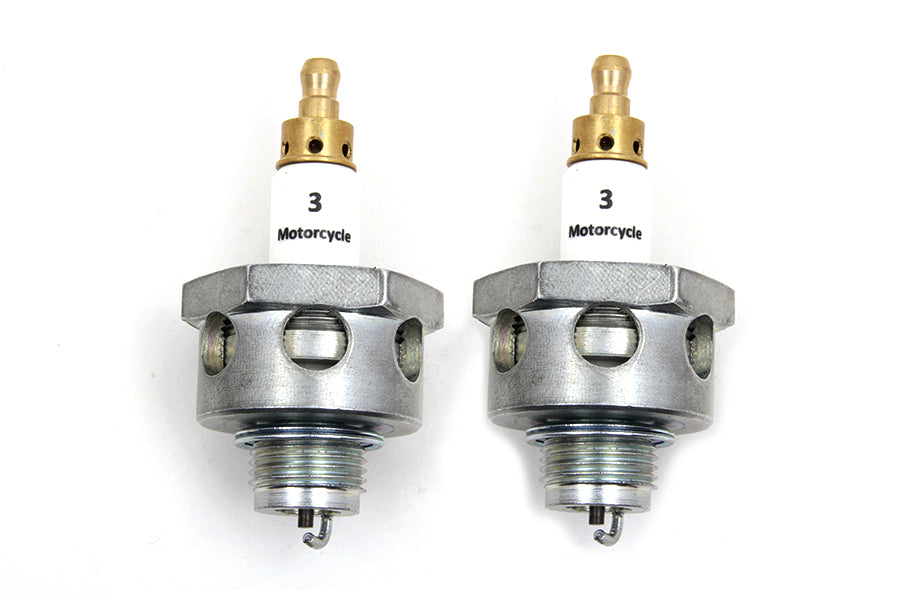 HARLEY 18mm Doering Zündkerzensatz Passend für 1930-1936 VL, 1930-1936 RL, 1926-1929 J, 1937-1947 W,