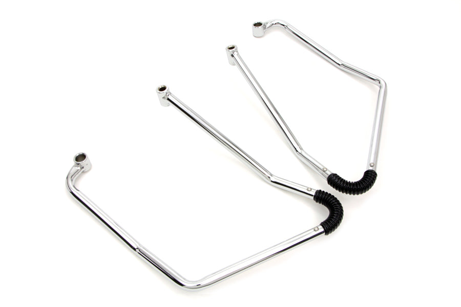 HARLEY Chrom verstellbares Satteltaschen-Halterungs-Set Passend für 0-  Custom, Anwendung