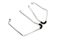 HARLEY Chrom verstellbares Satteltaschen-Halterungs-Set Passend für 0-  Custom, Anwendung
