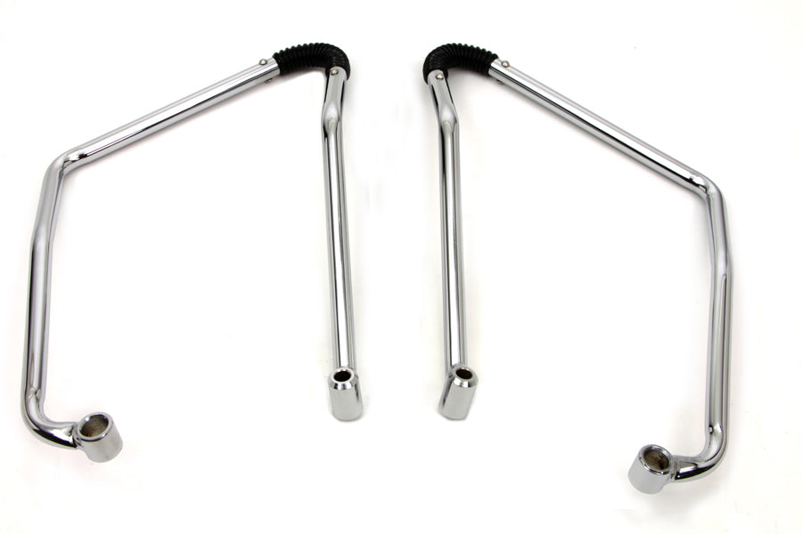 HARLEY Chrom verstellbares Satteltaschen-Halterungs-Set Passend für 0-  Custom, Anwendung
